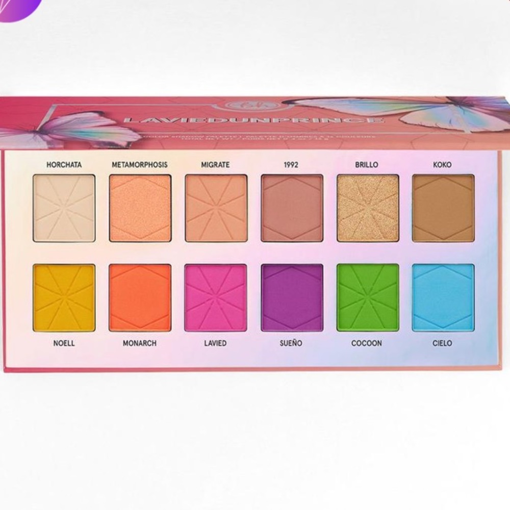 BH cosmetics 12 color shadow palette